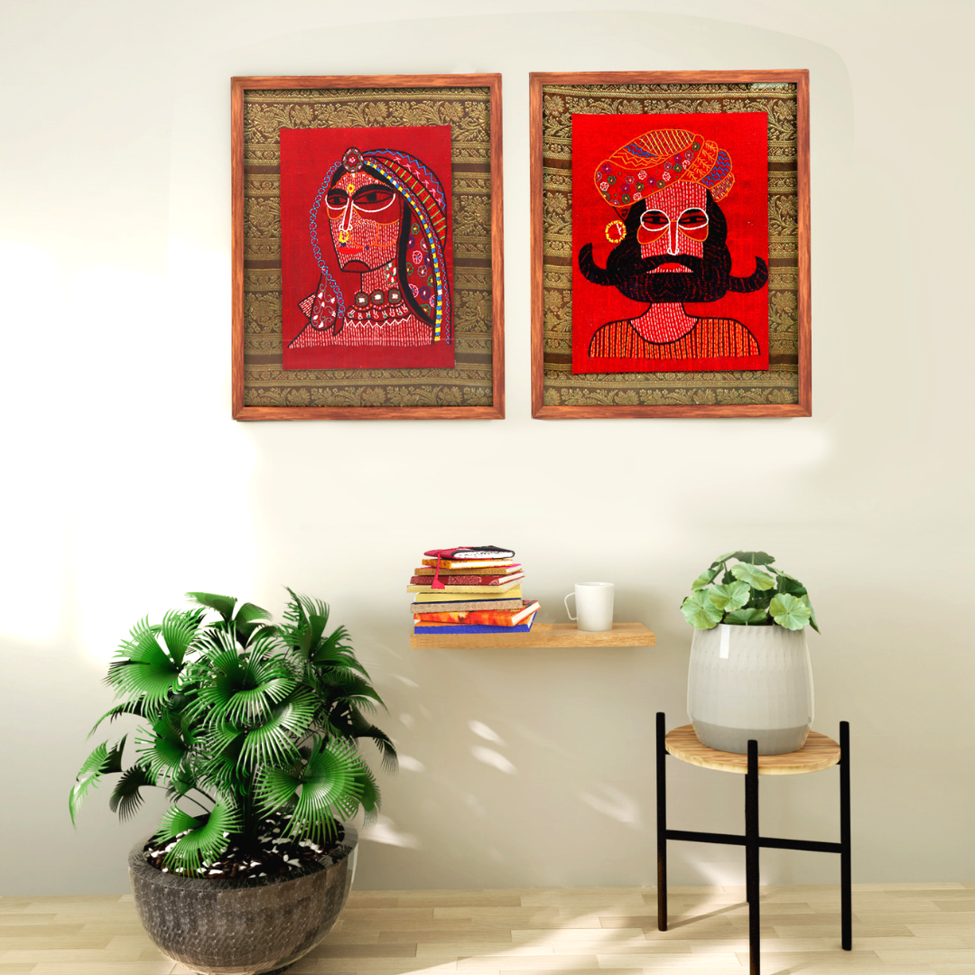 Indha Ethnic Rajasthani Wall Frame