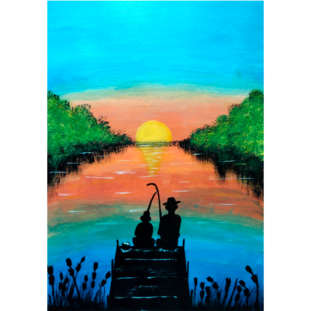 Handmade Nature Painting