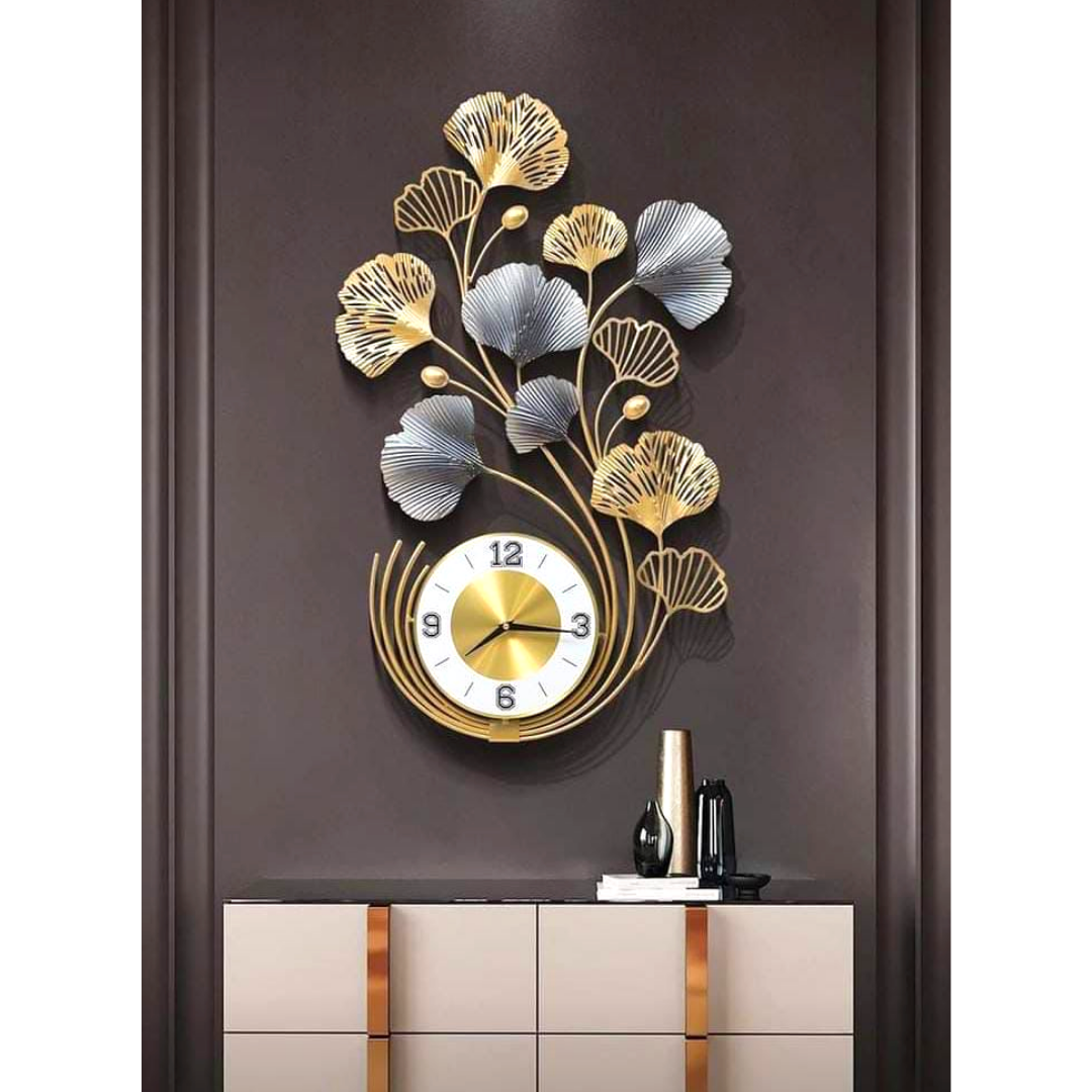 Flower Clock Wall Art