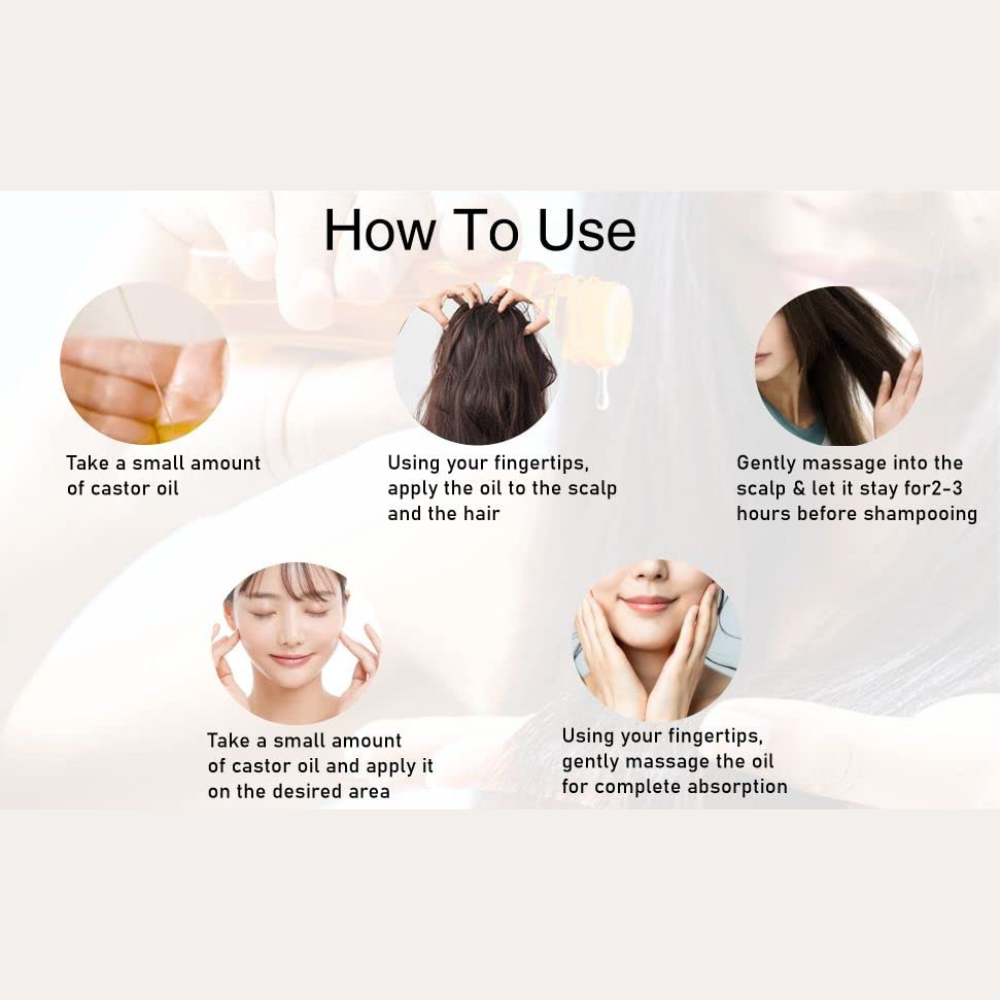 Zen Cold Pressed Oil (Castor Oil) - 100ml