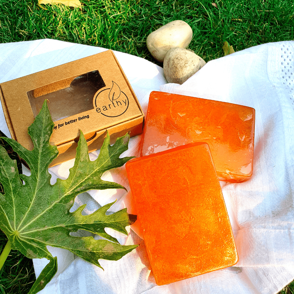 Earthy Organic Papaya Soap (100g)