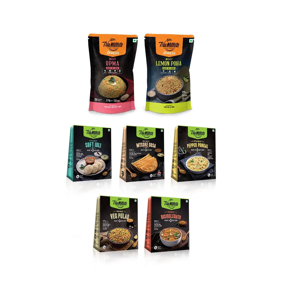 Trumillets-Healthy-Millet-InstantMix-Breakfast-Combo