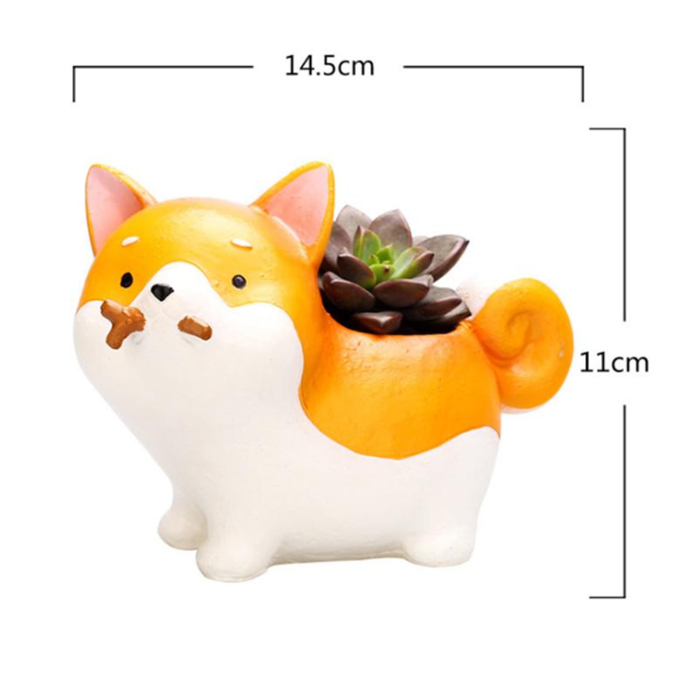 Dogs Planters (Set of 9)