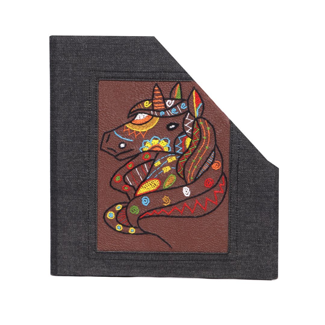 Indha Red Unicorn Magazine Holder