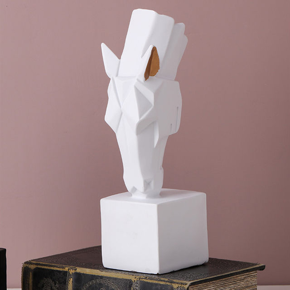 Horse Face Showpiece