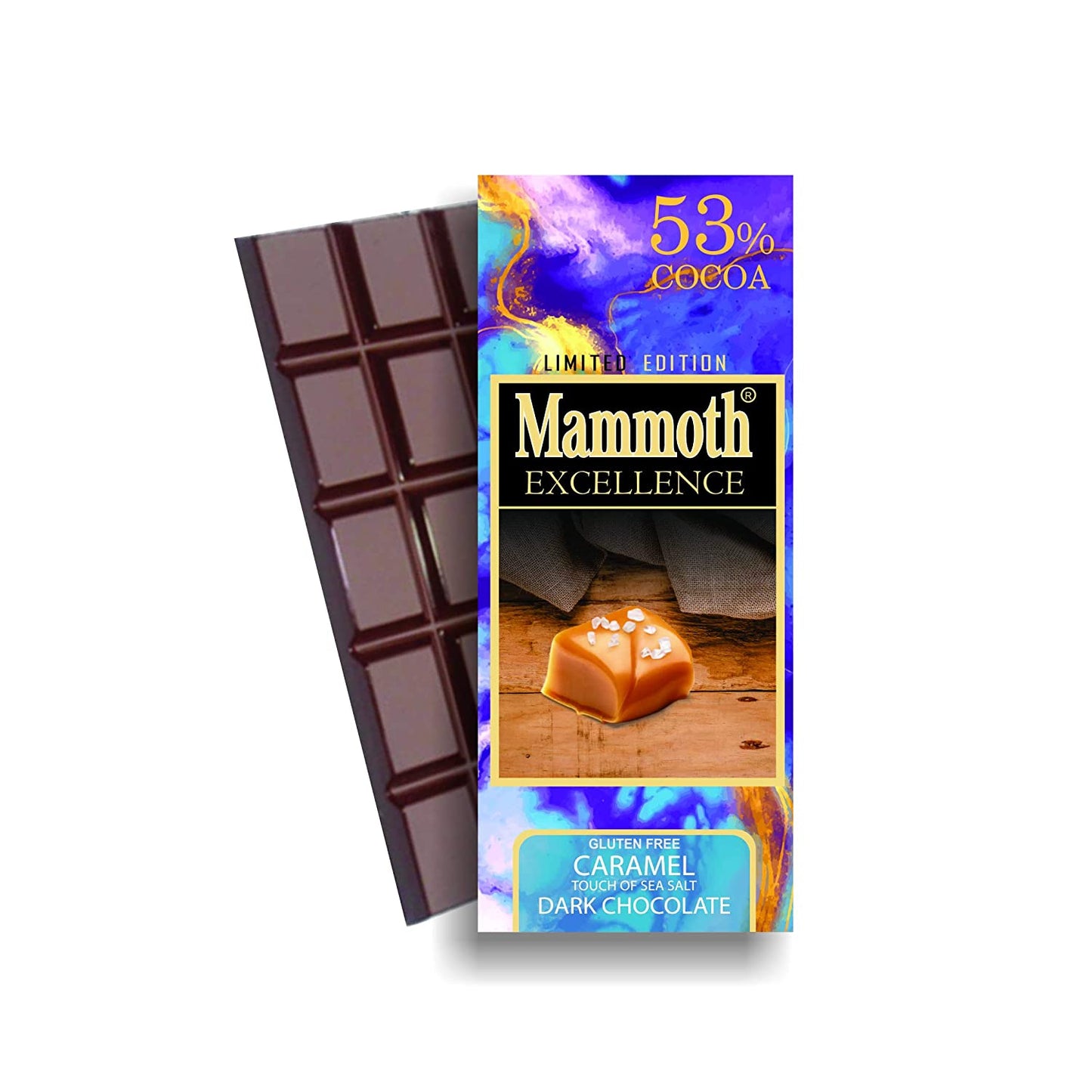 Mammoth 53% Dark Chocolate - Caramel & Sea Salt