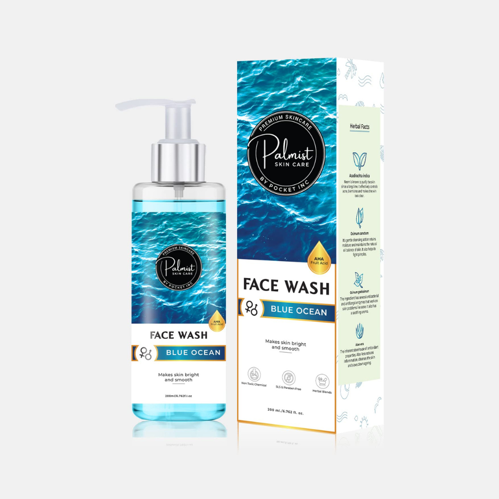 
                  
                    Palmist Blue Ocean Face Wash (200ml)
                  
                