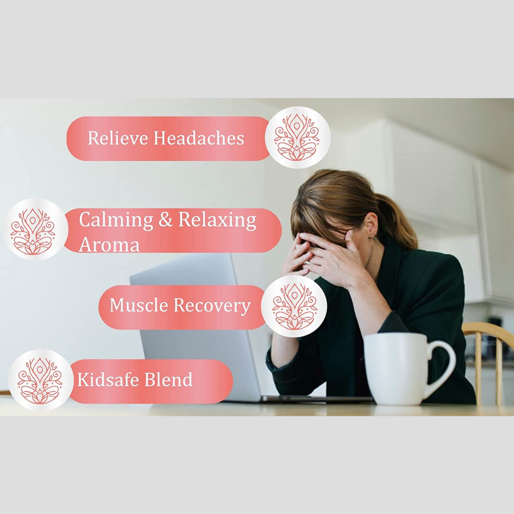 Zen Migraine Go Roll-On with Essential Oils (10ml)