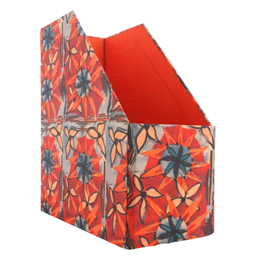 Indha Multi Utility Magazine and Books Wooden A4 Size Holder