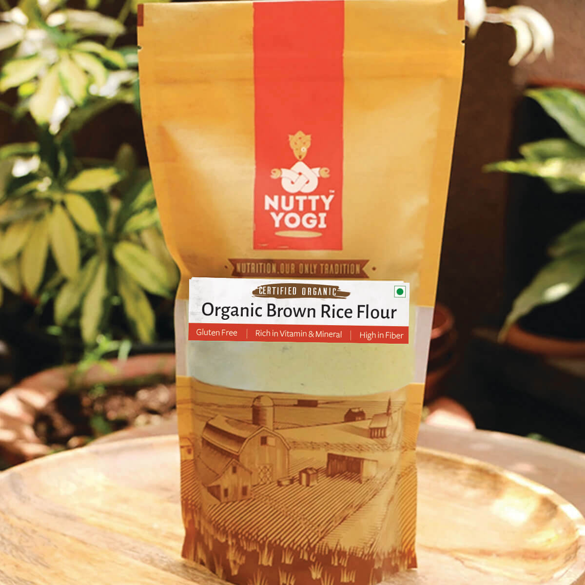 
                  
                    Nutty Yogi Gluten Free Organic Brown Rice Flour (400g)
                  
                