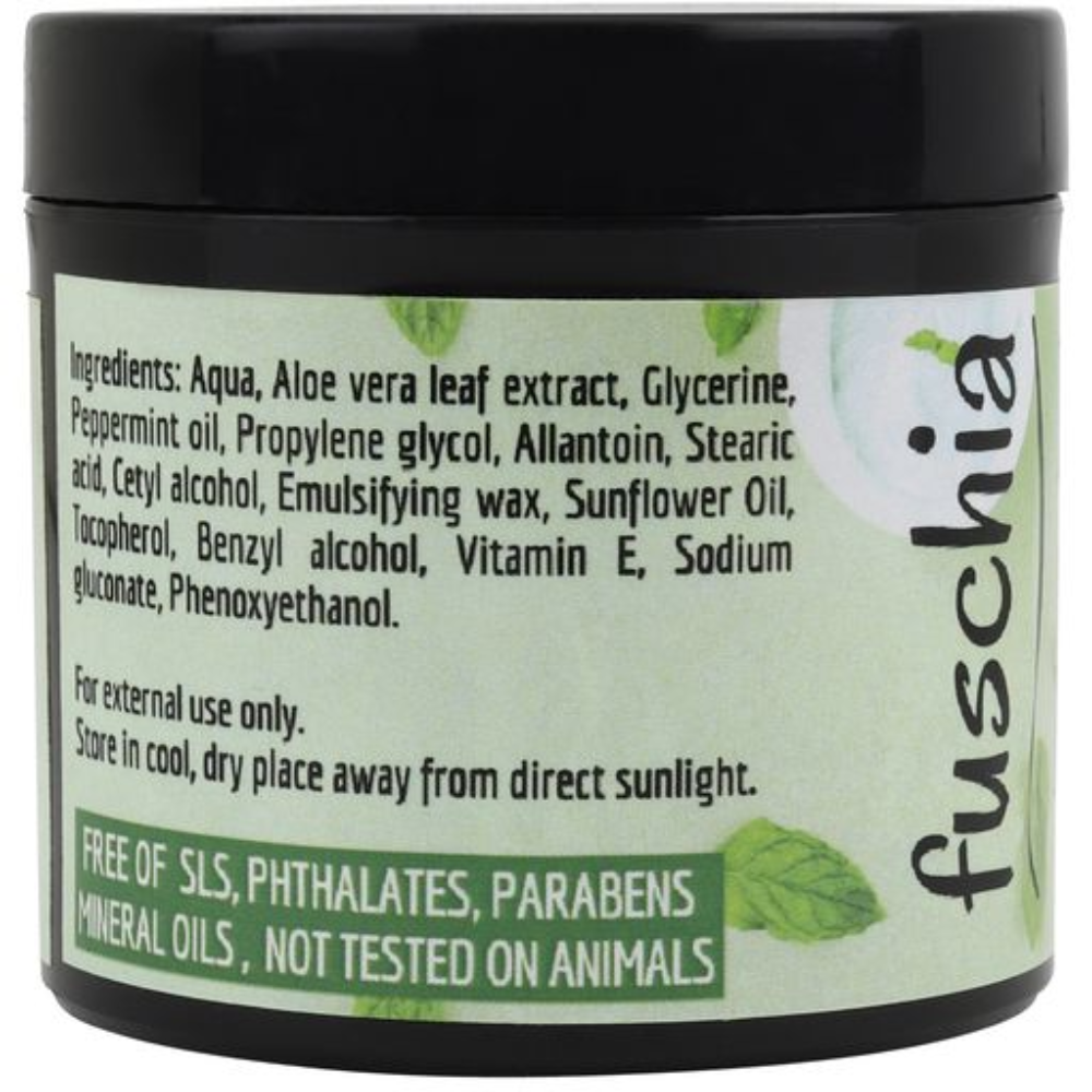 Fuschia - Peppermint Pedicure Nourishing Foot Cream (100g)