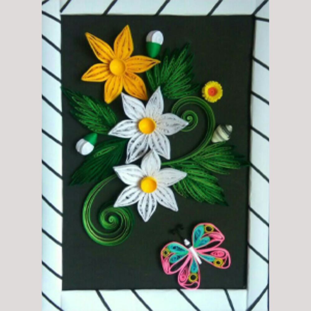 Paper Quilled Frame