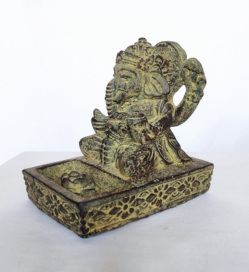 Four Handed Lord Ganesha Incense Stick Holder