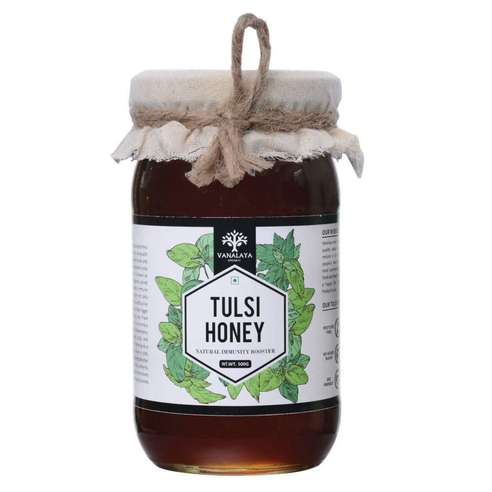 Vanalaya Tulsi Honey Infused with Tulsi Extract Immunity Booster (500g)