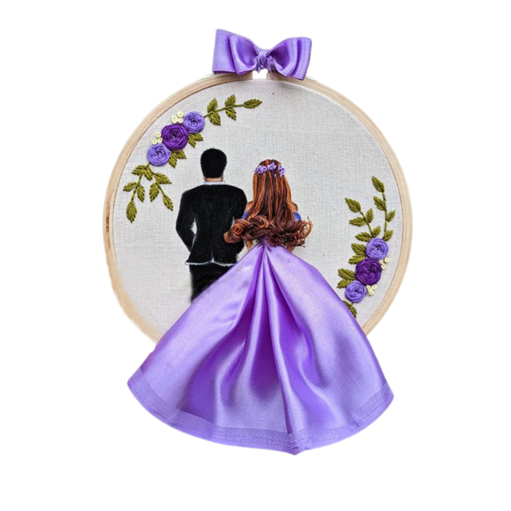 Embroidered Hoop Art