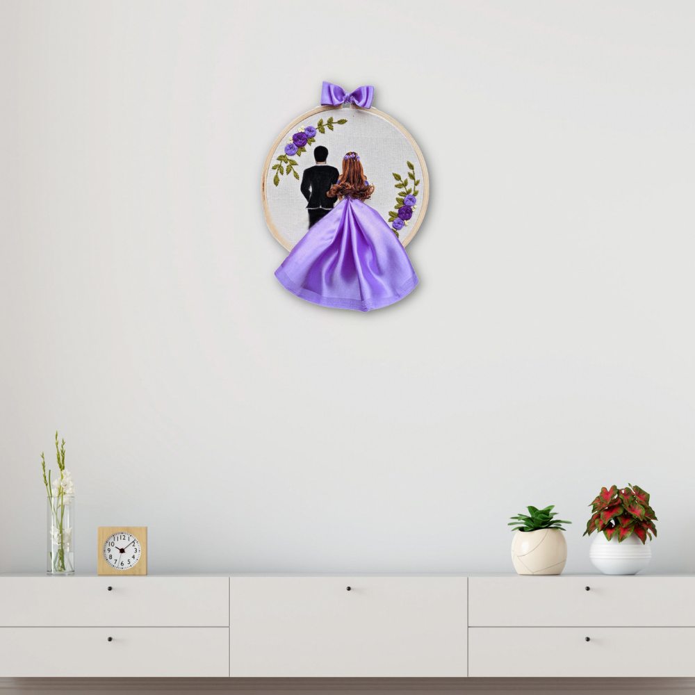 Embroidered Hoop Art