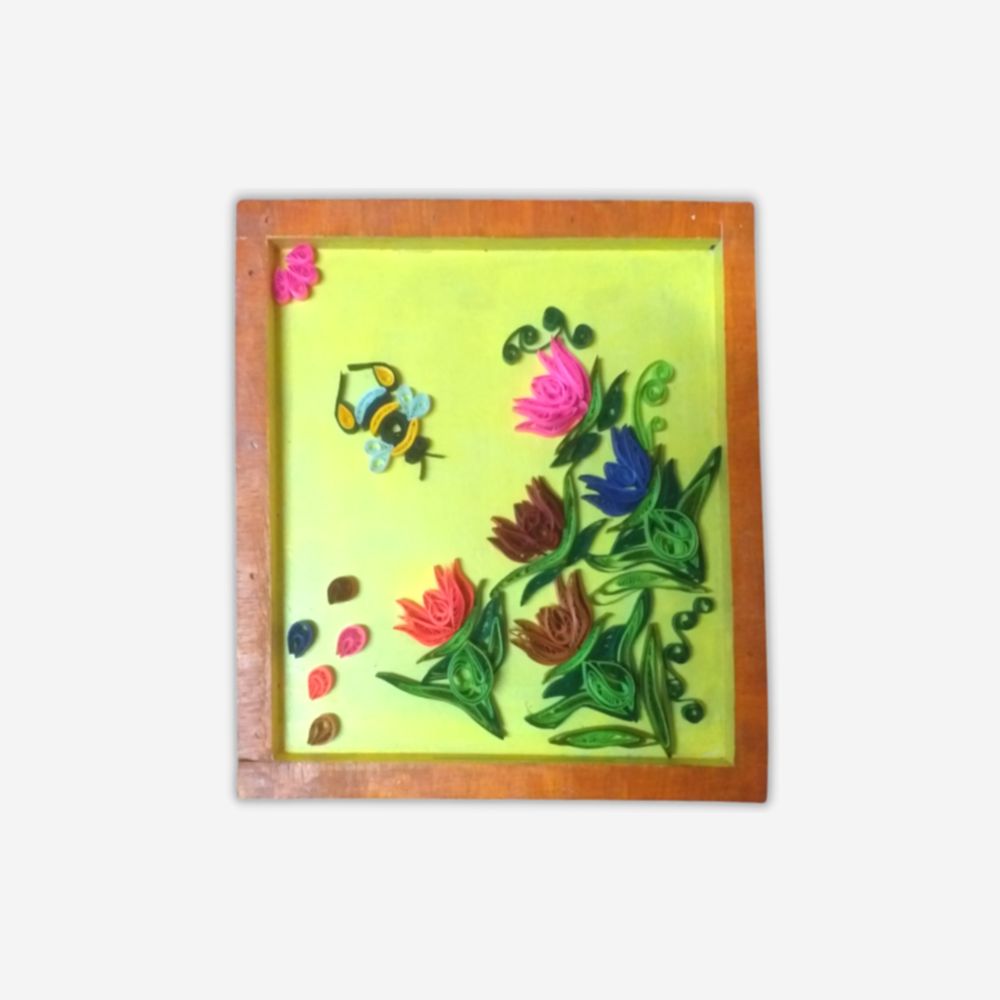Framed Floral Art