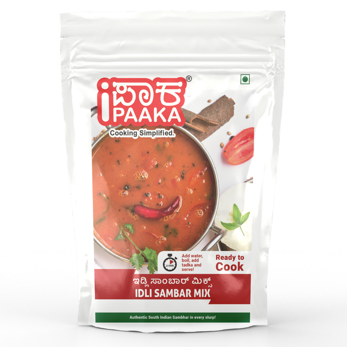 iPaaka Idli Sambar Mix Powder (200g)