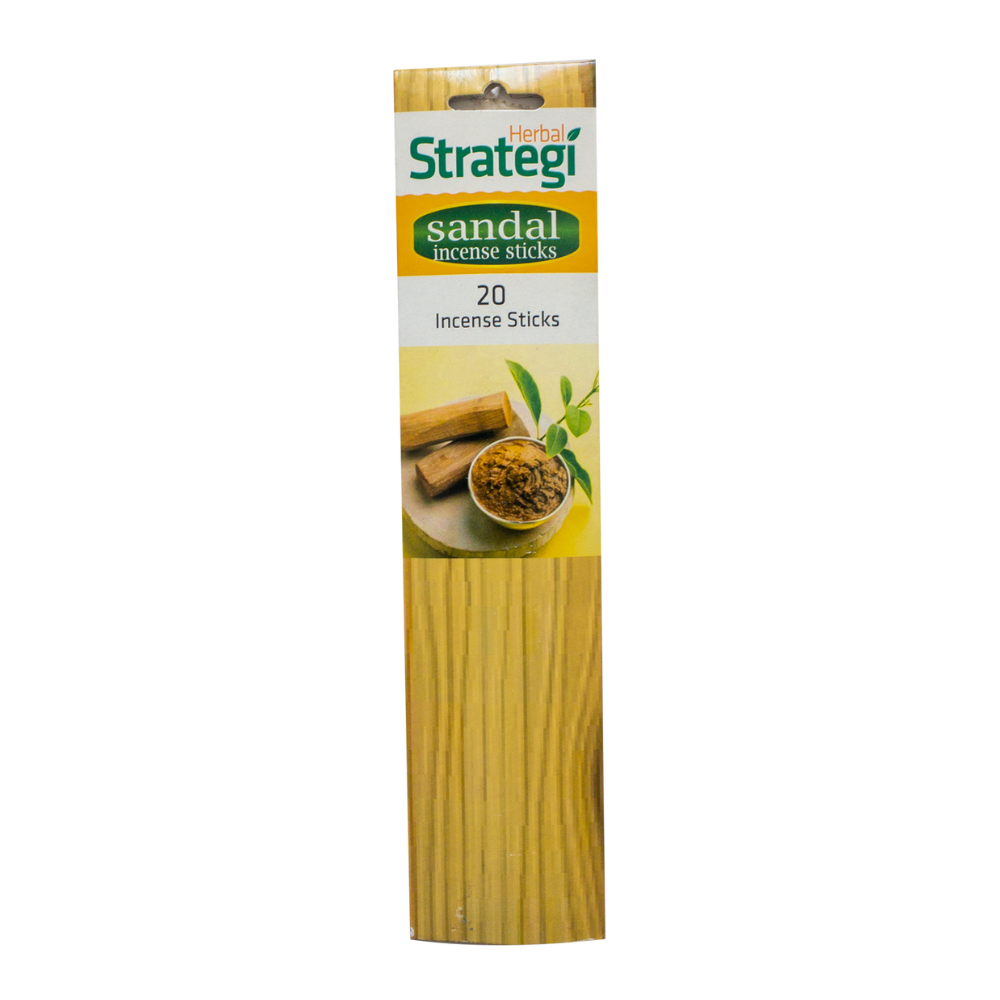 
                  
                    Herbal Strategi Aromatic Incense Sticks - Sandal (20 Sticks)
                  
                