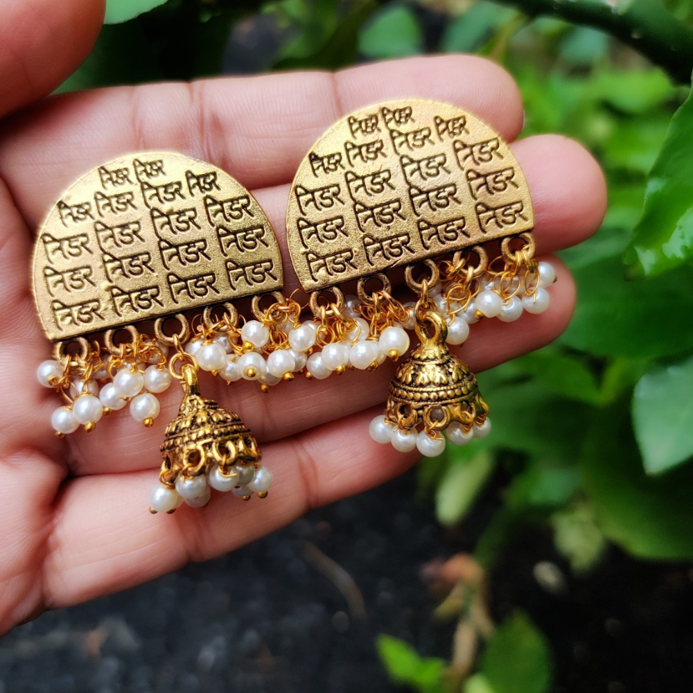 Vedaj Scripted Jhumka