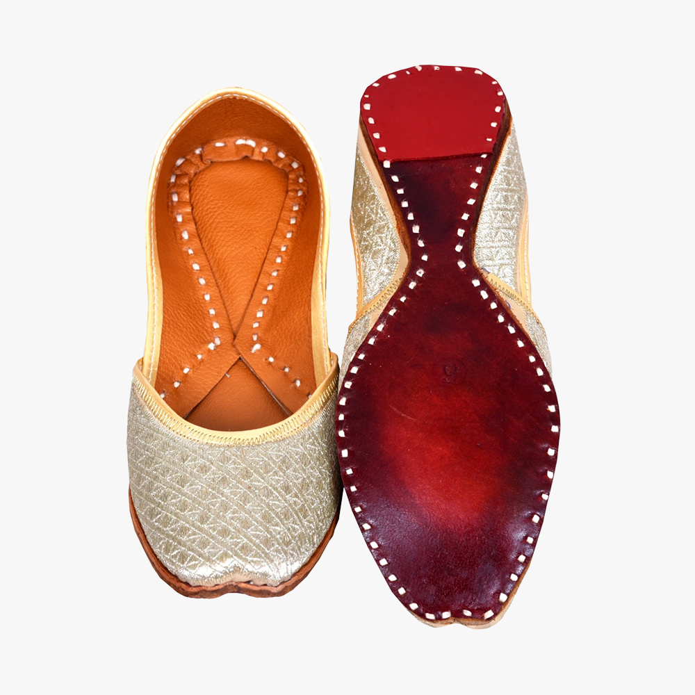 Pehnava Golden Colour Jutti