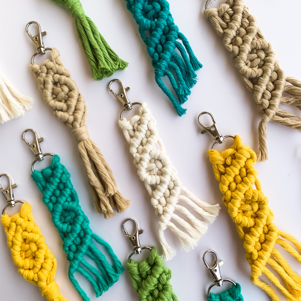 Macrame Keychain