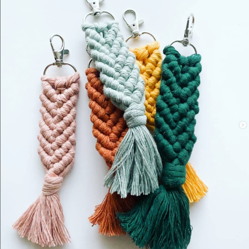 Macrame Keychain
