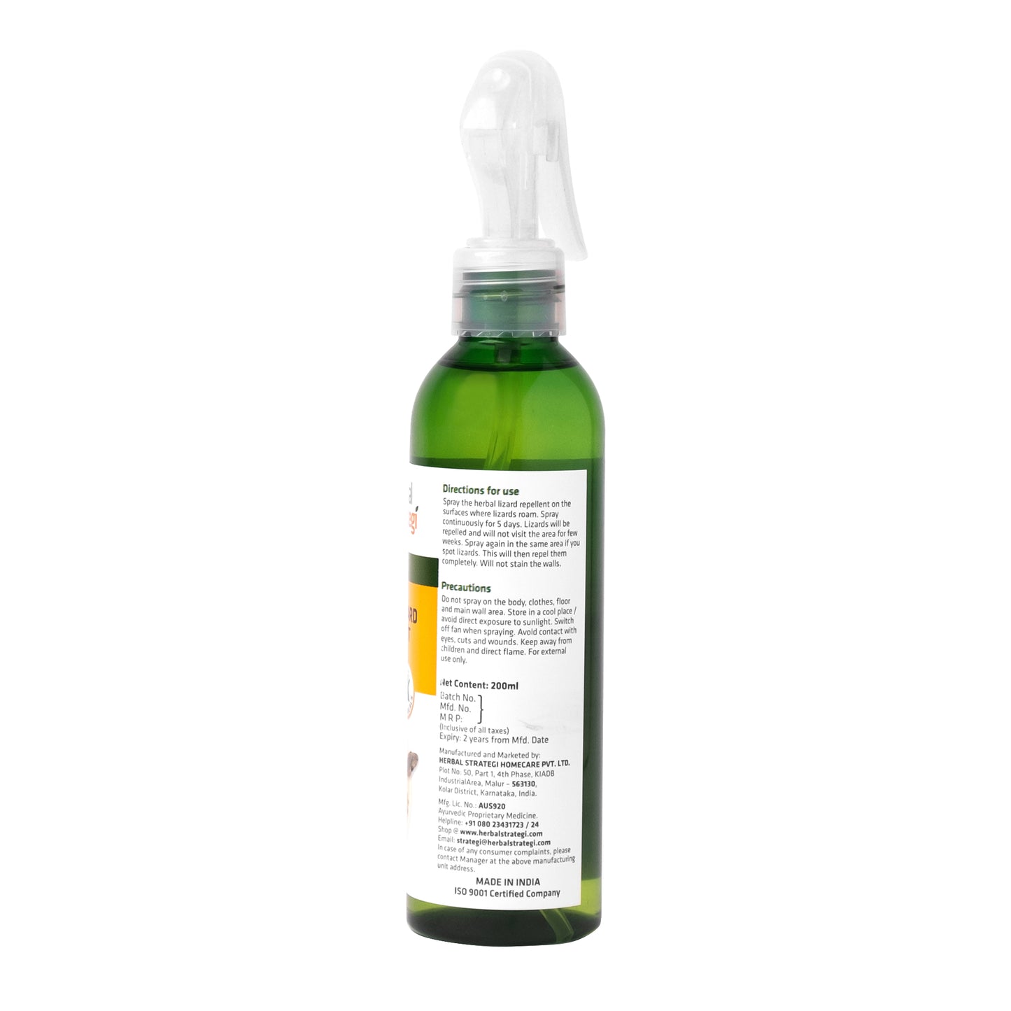 Herbal Strategi Lizard Repellent