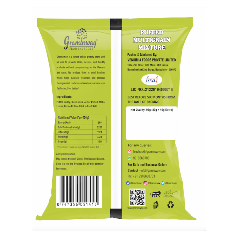Graminway Puffed Multigrain Mixture (80g)