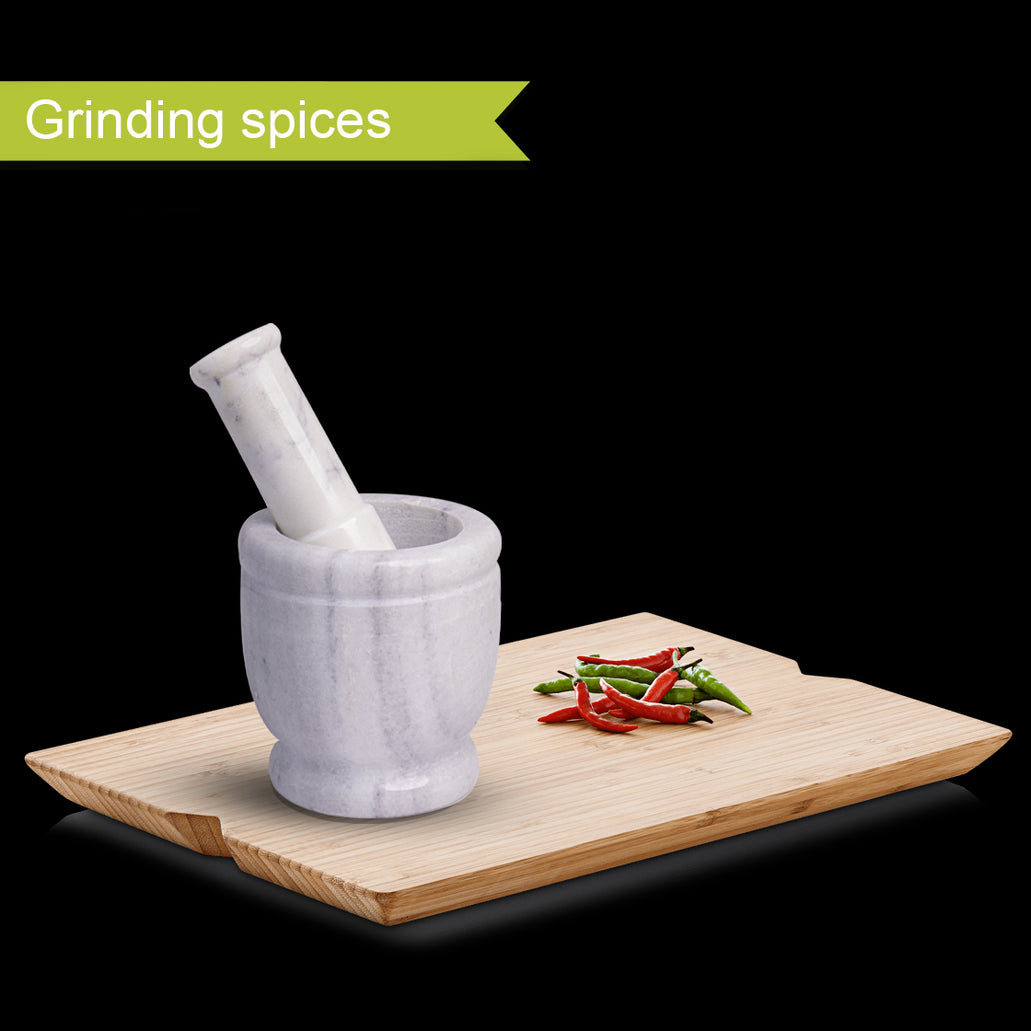 Marble Mortar and Pestle