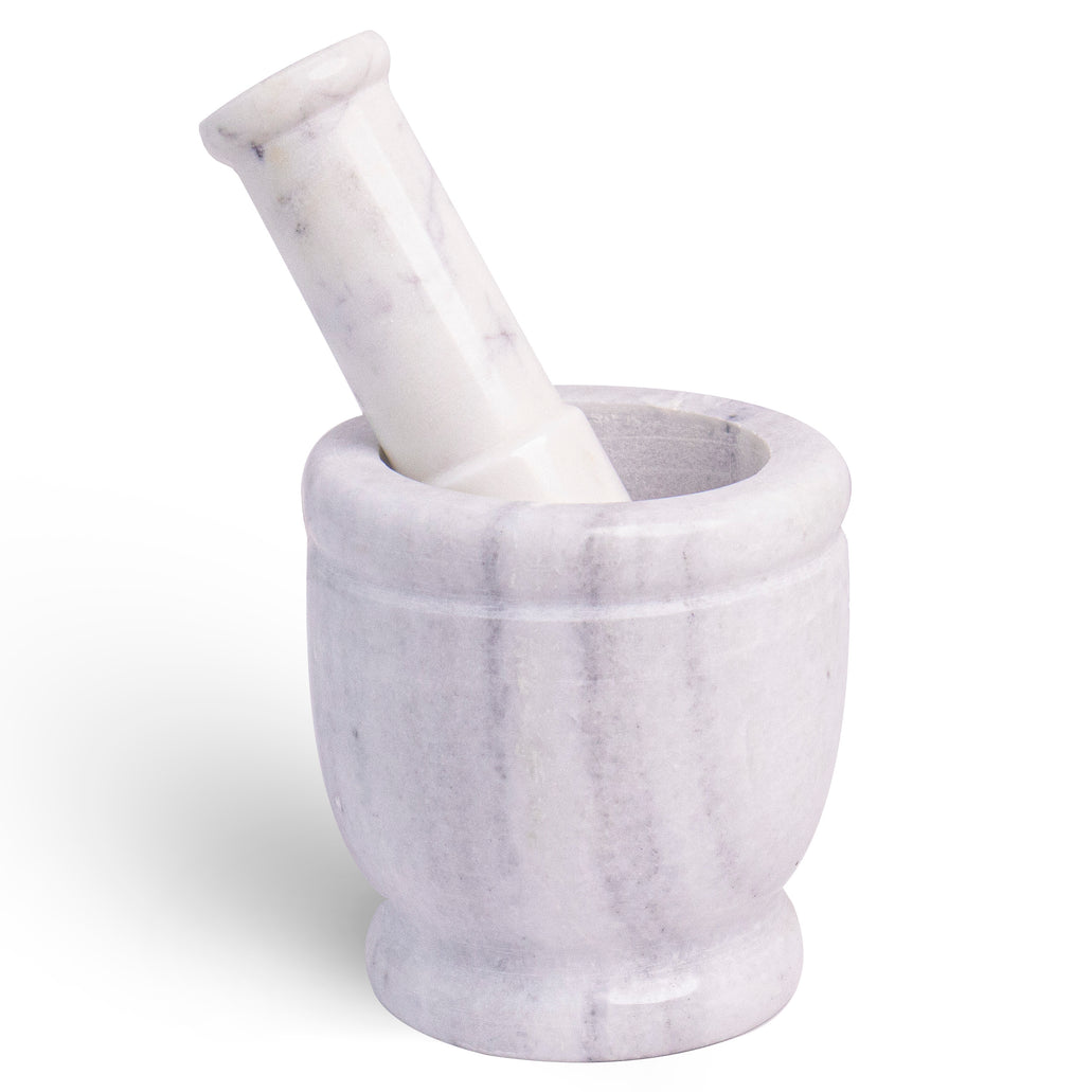 Marble Mortar and Pestle