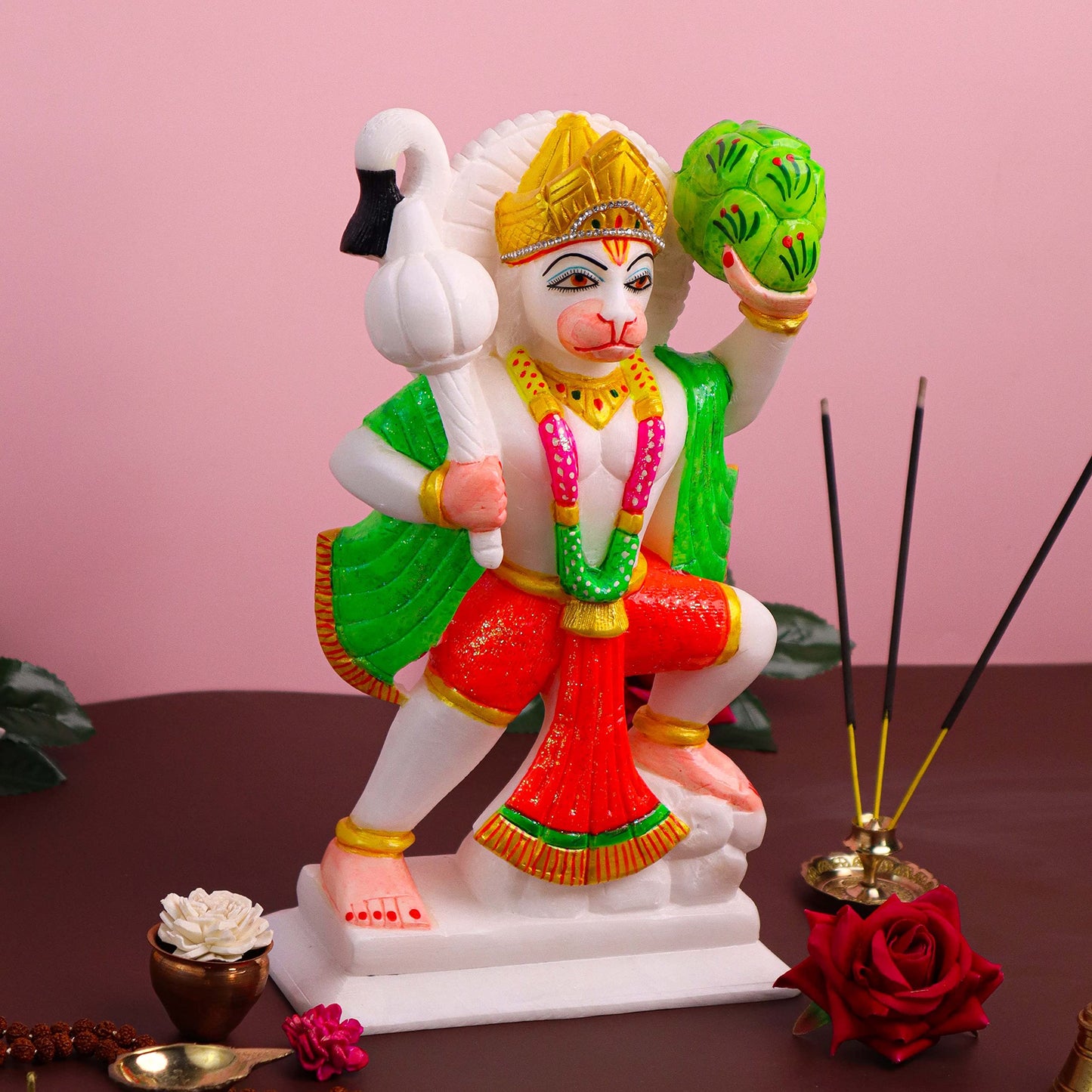 
                  
                    Marble Hanuman Murti
                  
                