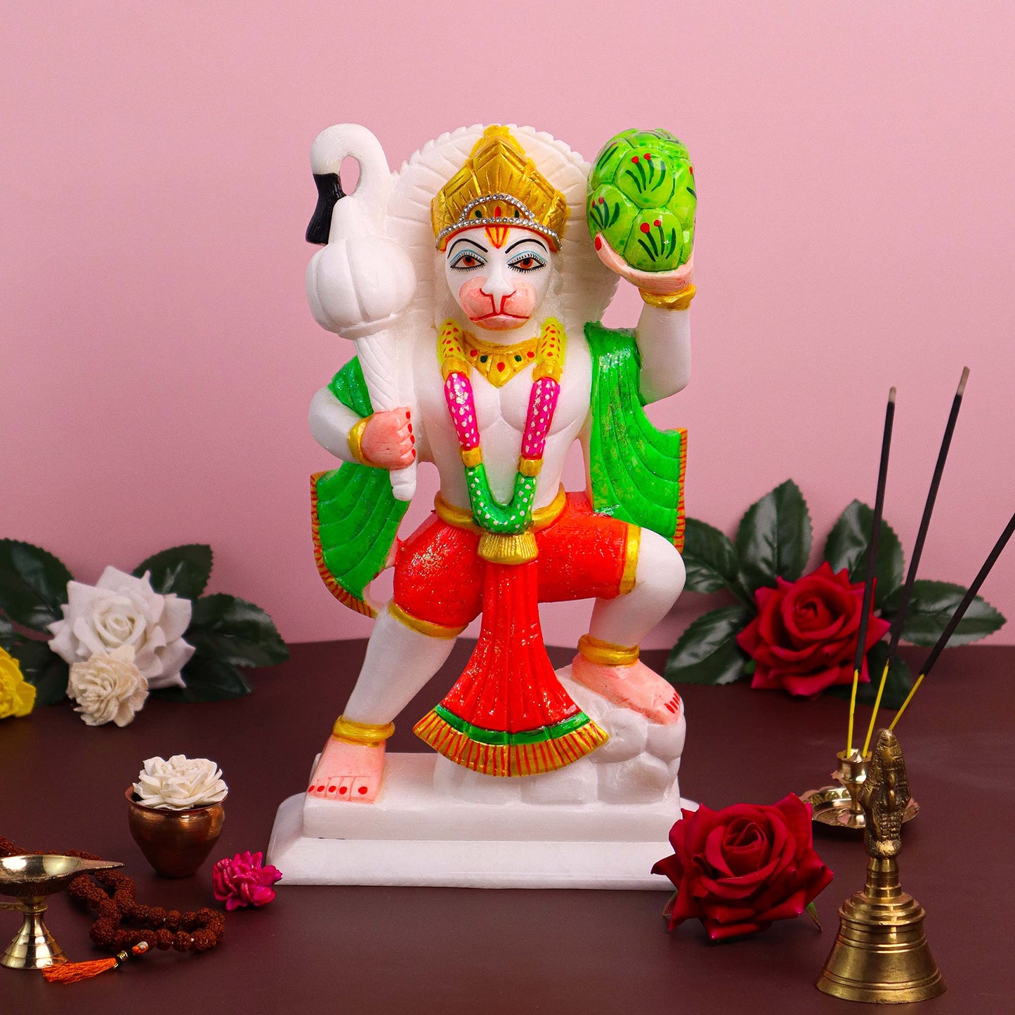 
                  
                    Marble Hanuman Murti
                  
                