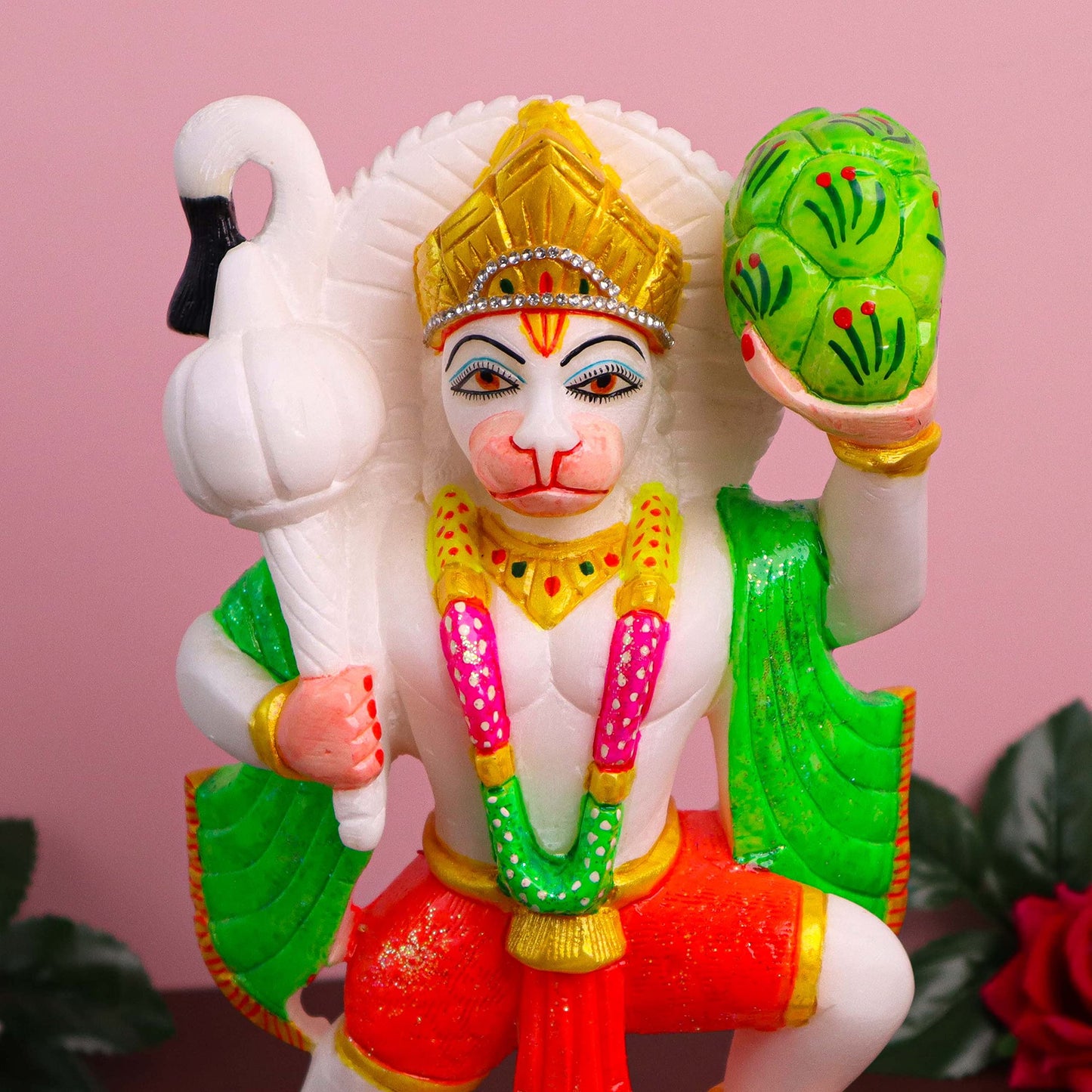 
                  
                    Marble Hanuman Murti
                  
                