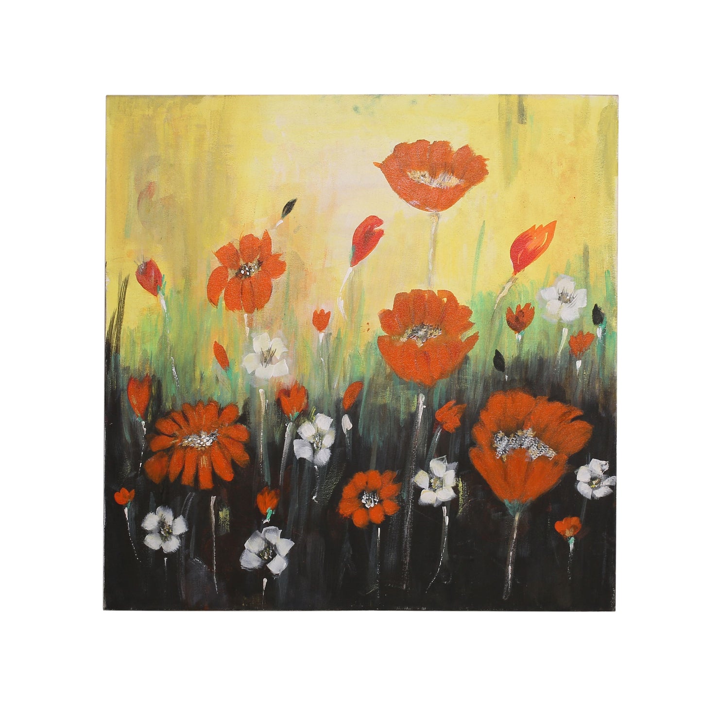 Wild Poppy Garden Painting