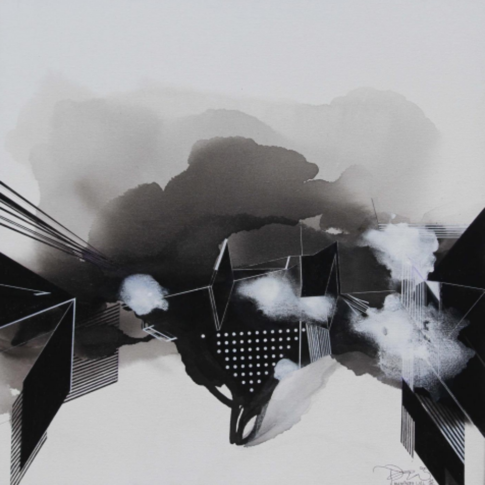 Dark Fear Acrylic on Canvas Painting