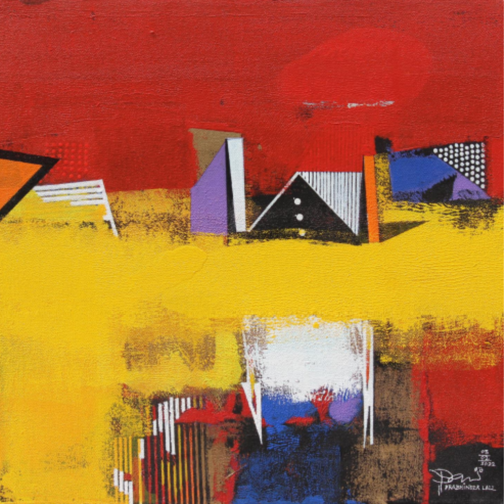 Landscape Acrylic on Canvas Painting