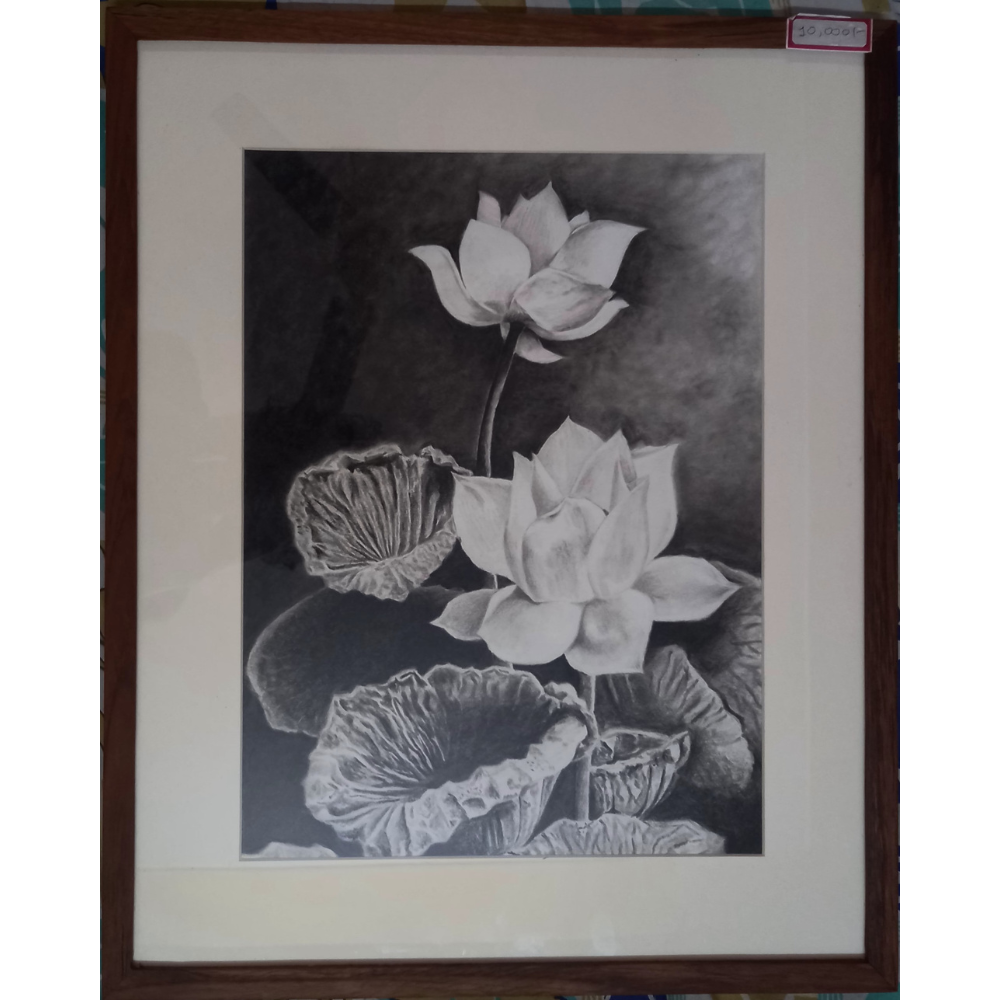 Fresh Lotus Painting