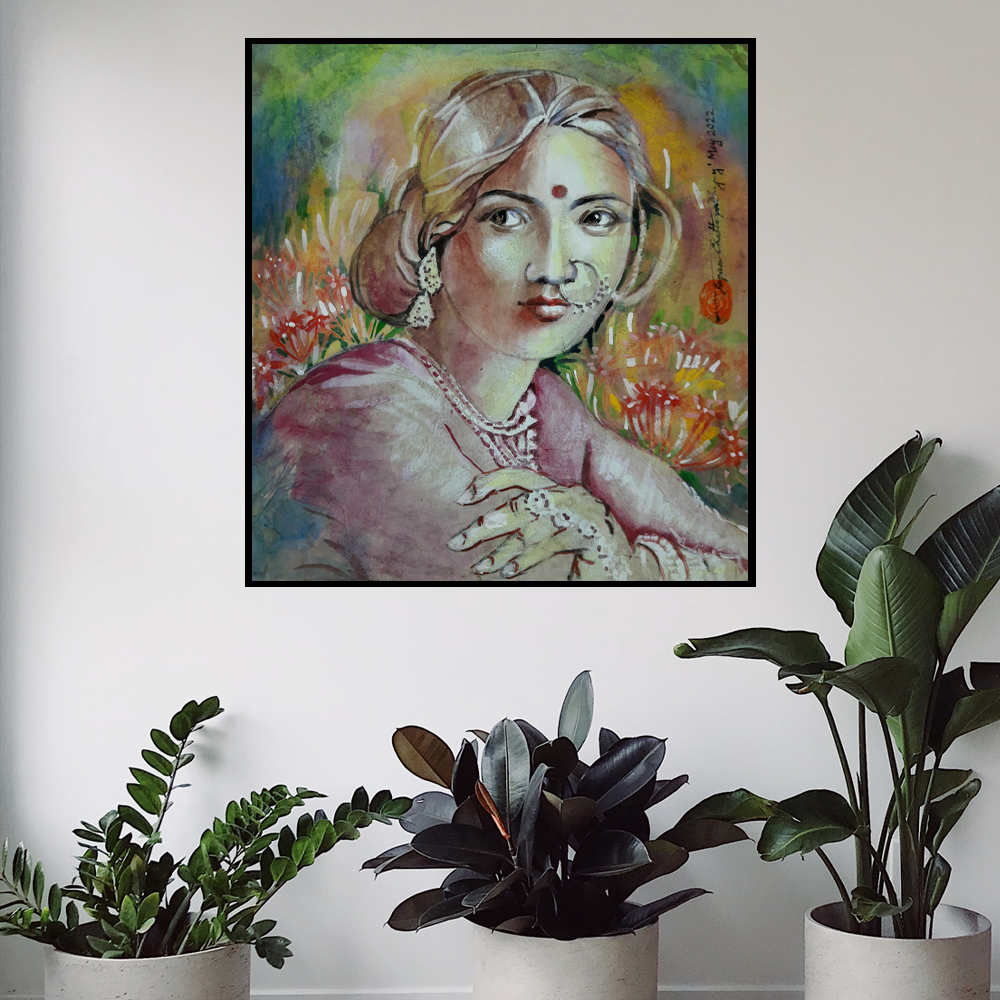 Tempera Painting on Cloth