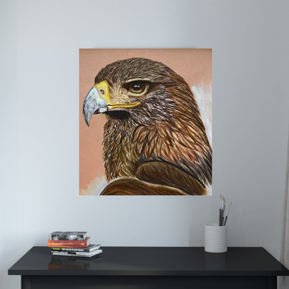 Handmade Falcon Painting
