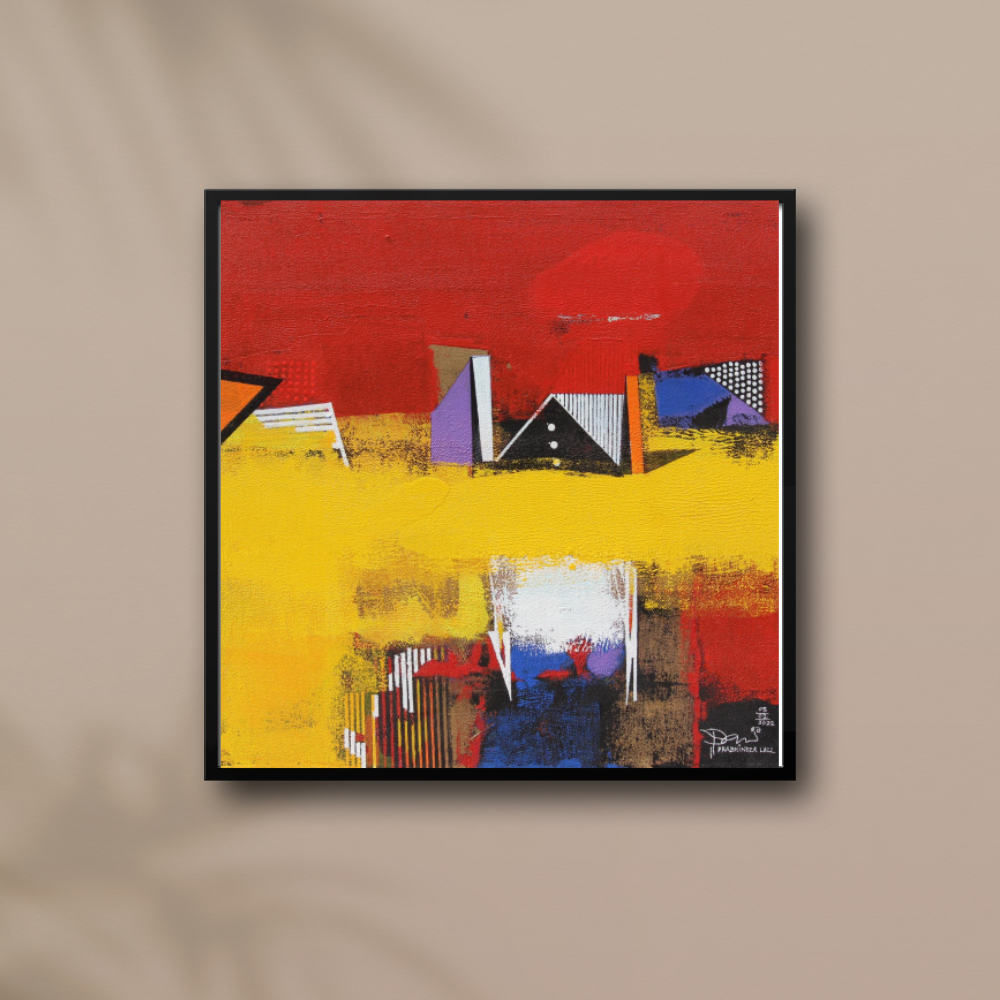 Landscape Acrylic on Canvas Painting