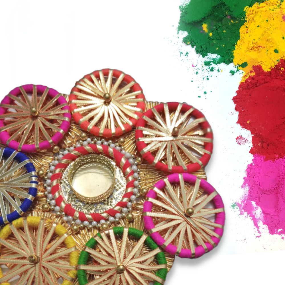 Handcrafted Floor Rangoli