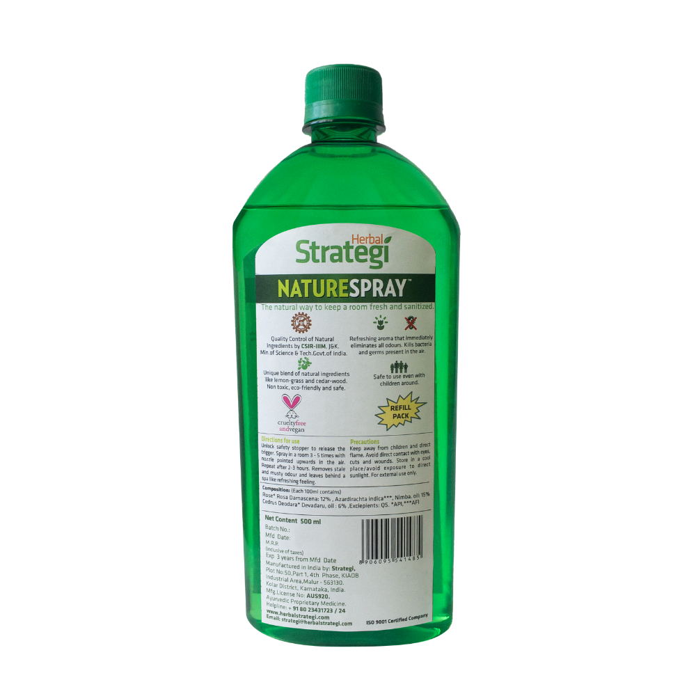 
                  
                    Herbal Strategi Room Disinfectant and Freshener - Rose
                  
                