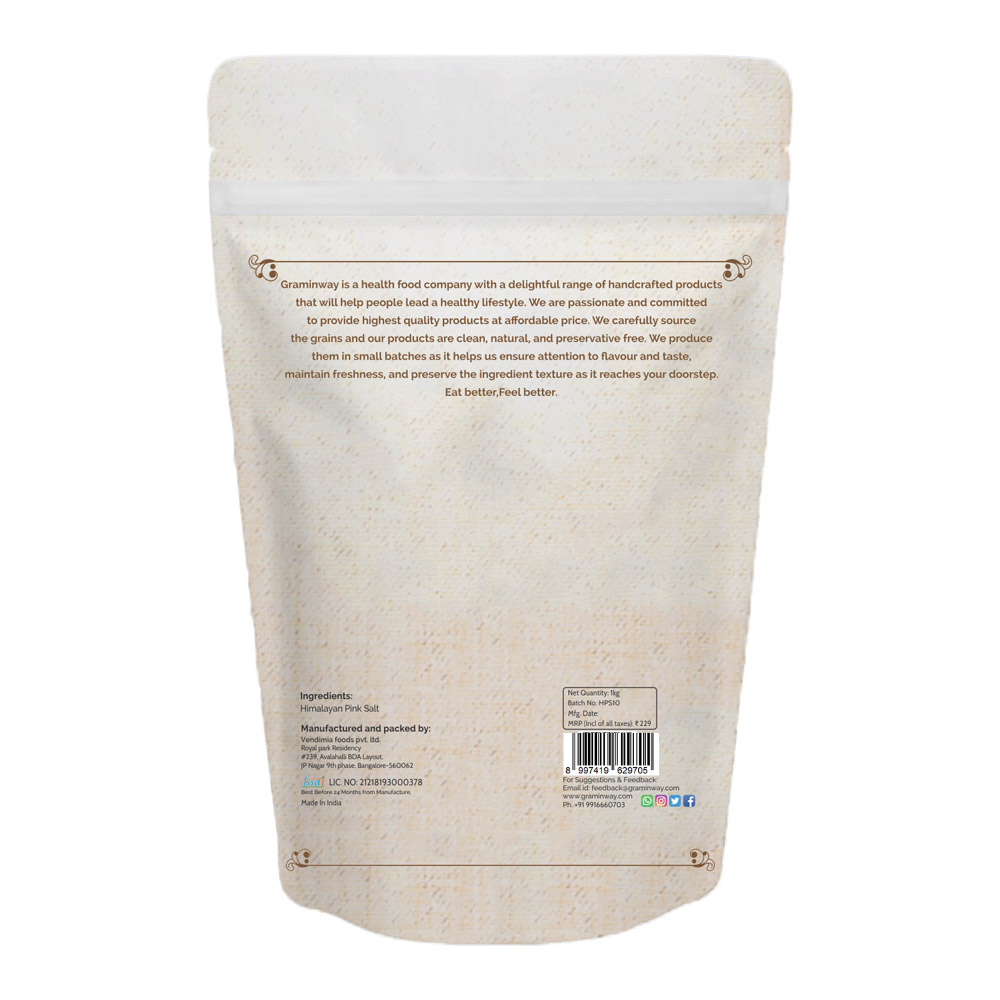 Graminway Himalayan Pink Salt (1kg)