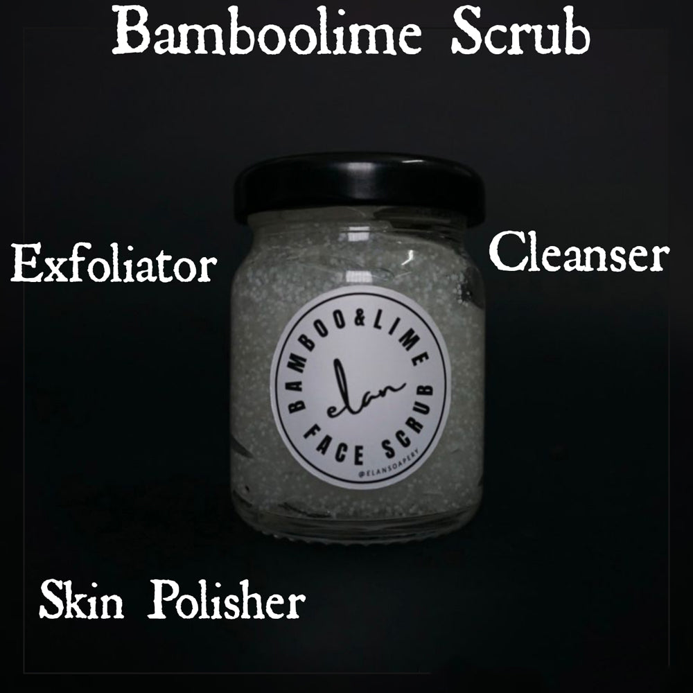 Elan Face & Body Scrub - Bamboolime (50g)