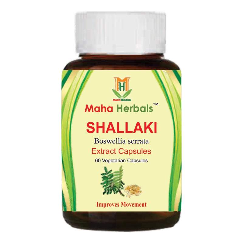 Maha Herbals Shallaki Extract Capsules (60 Capsules)