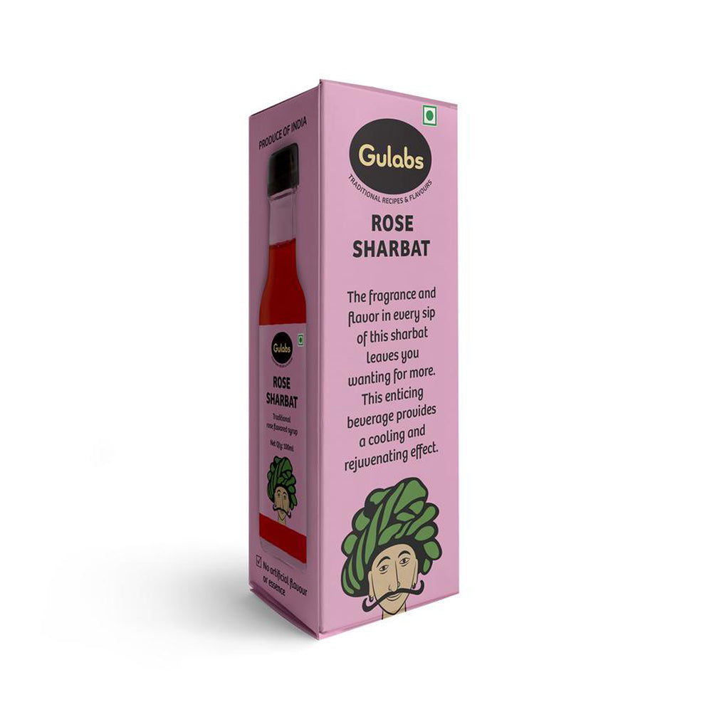 Gulabs Mini Sharbat Syrups Combo (Pack of 8) - 100ml