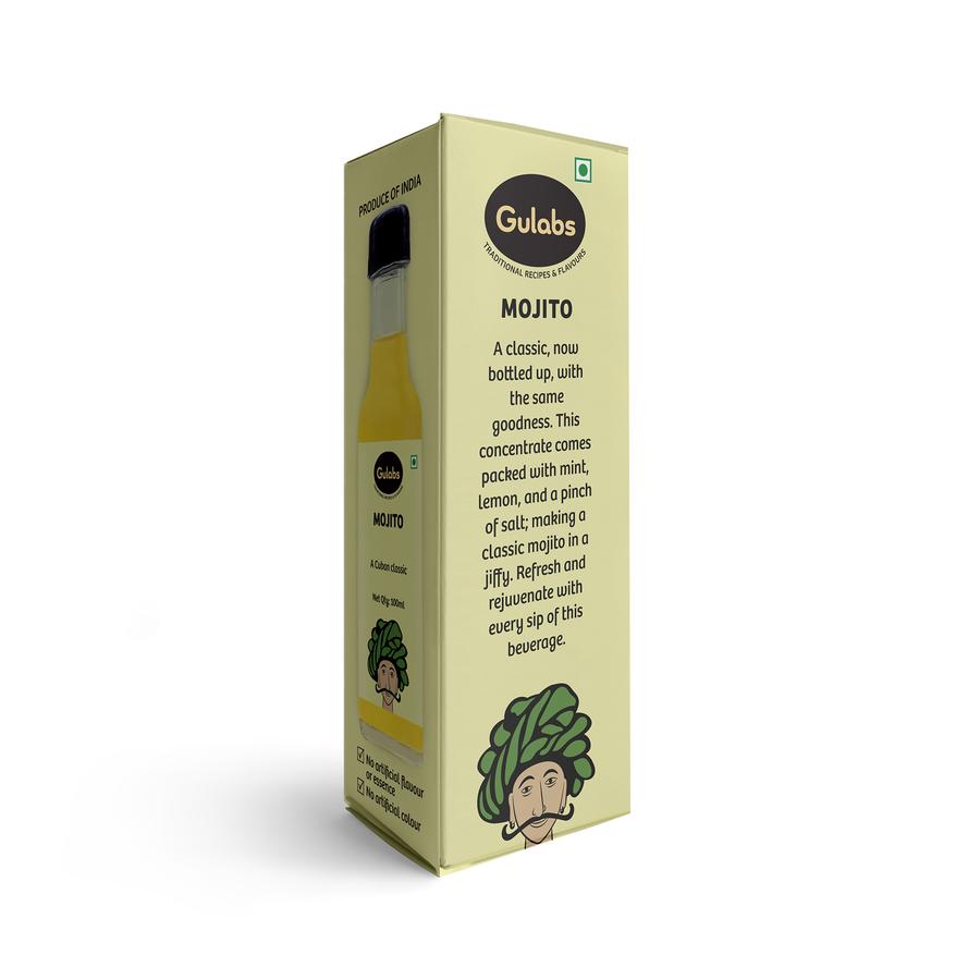 Gulabs Mini Mojito Sharbat (Pack of 4) - 100ml