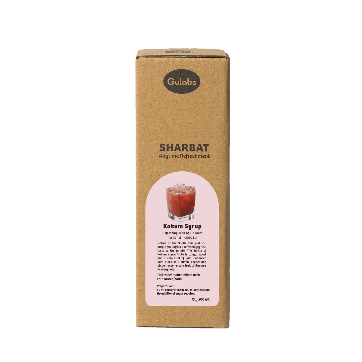 Gulabs Kokum Sharbat (500ml)