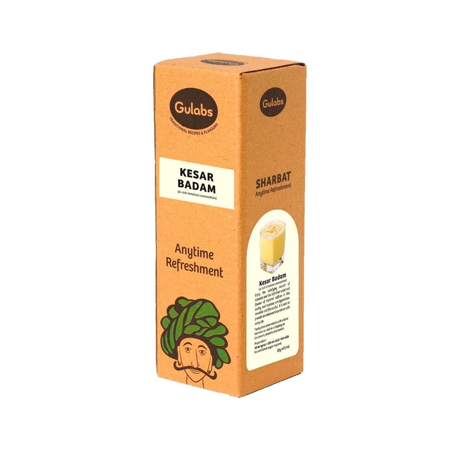 Gulabs Kesar Badam (475ml)